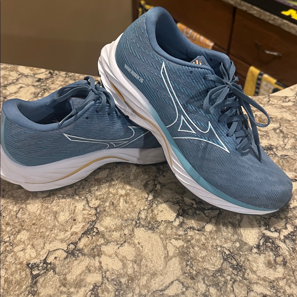 Mizuno Wave Rider Blue Sneakers